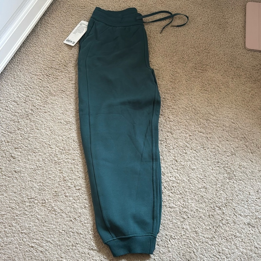 lululemon athletica Dark Green Track Joggers